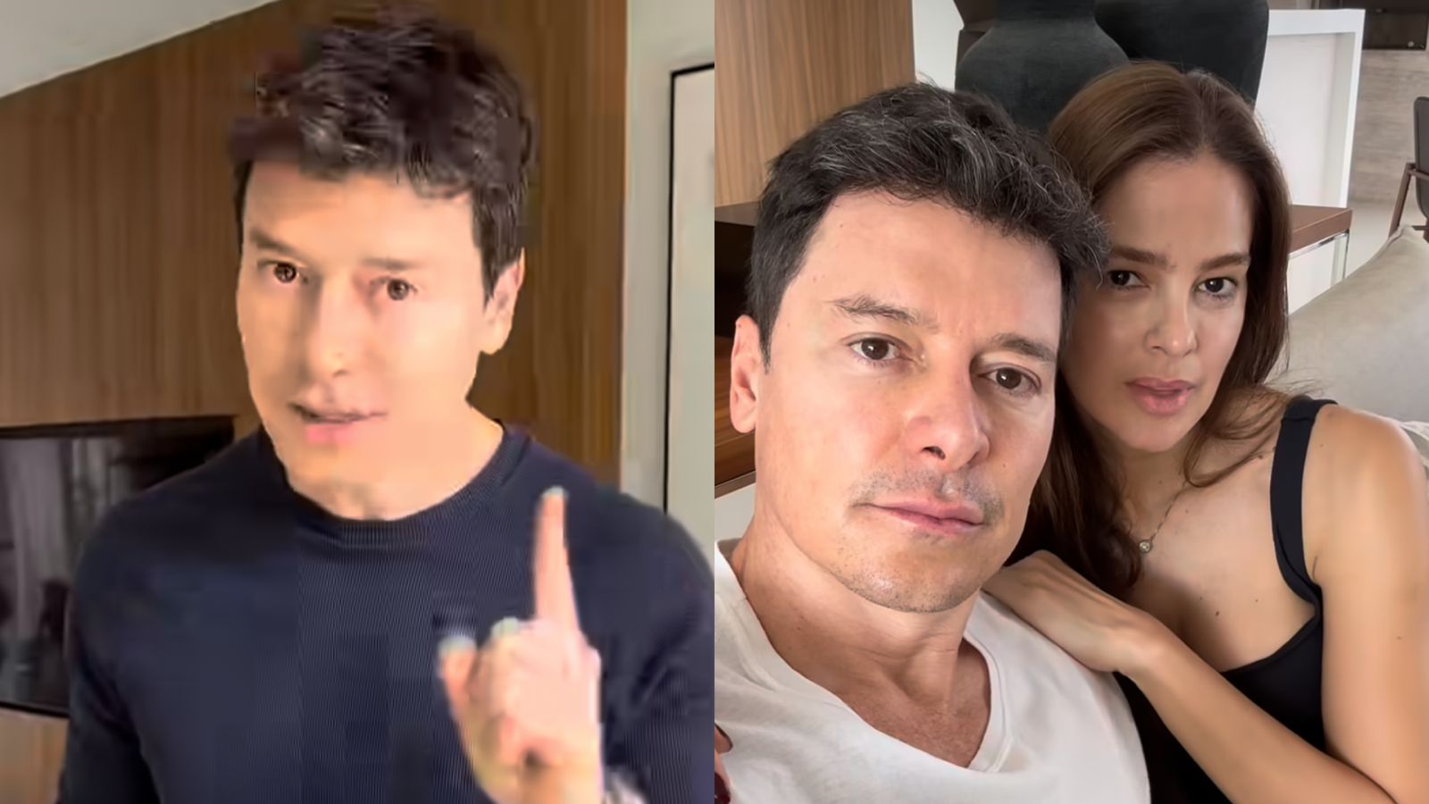 Após momento delicado da esposa, Rodrigo Faro repudia abandono: ‘Covardia’