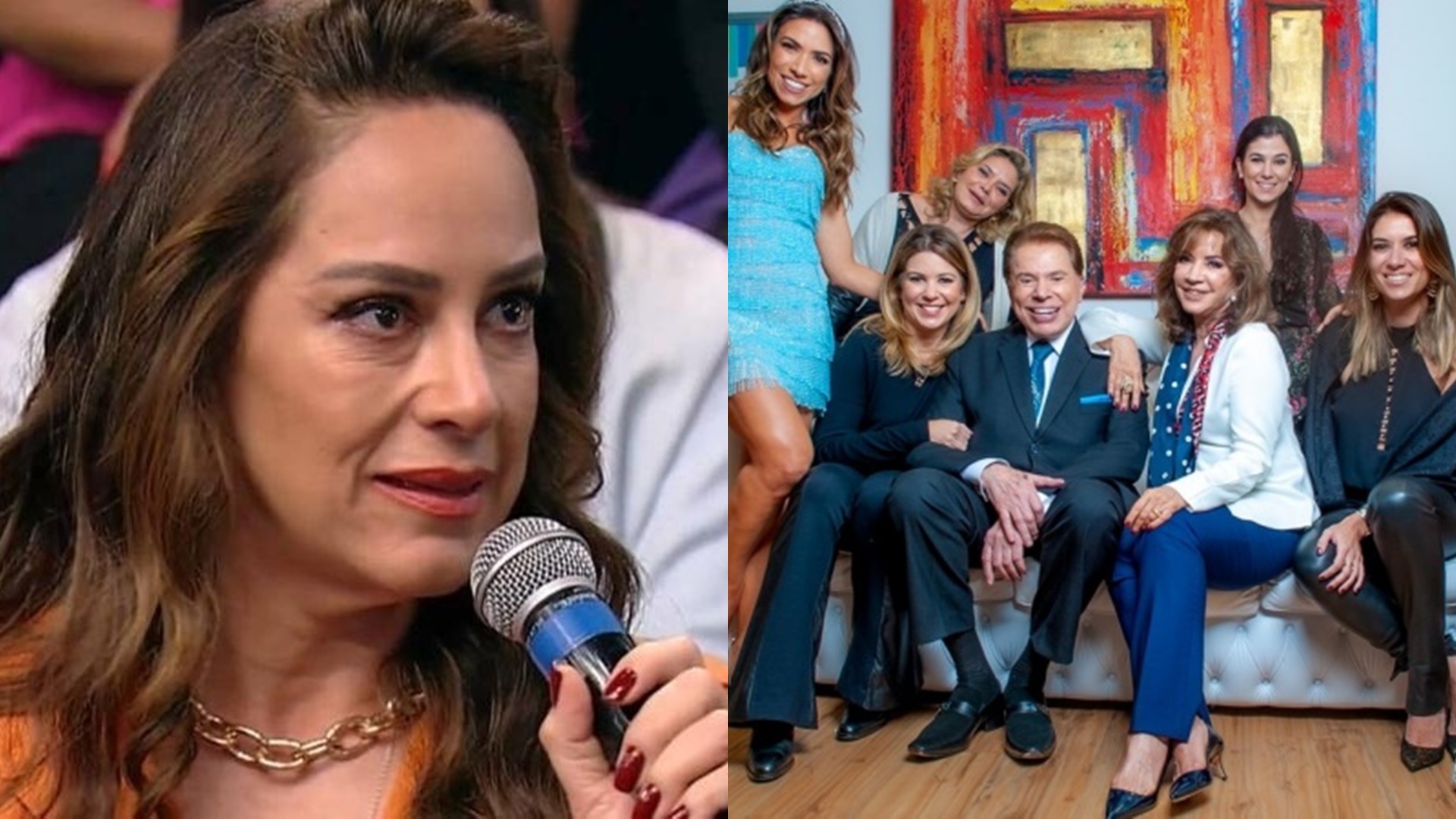 Silvia Abravanel confessa sentir medo de uma das irmãs e explica motivo: ‘Muito’