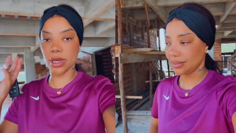 Um palácio! Ludmilla mostra reforma de sua nova mansão, mas desabafa: ‘Socorro’