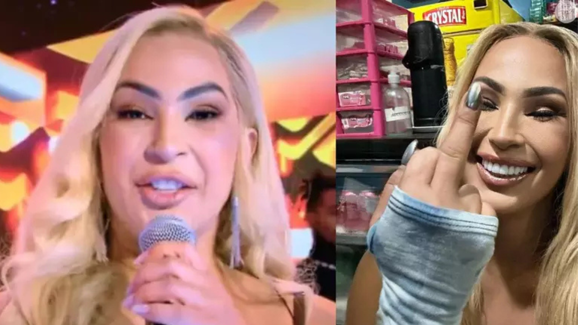 Valesca Popozuda se irrita com seguidor que tentou humilhá-la: ‘Anjo’