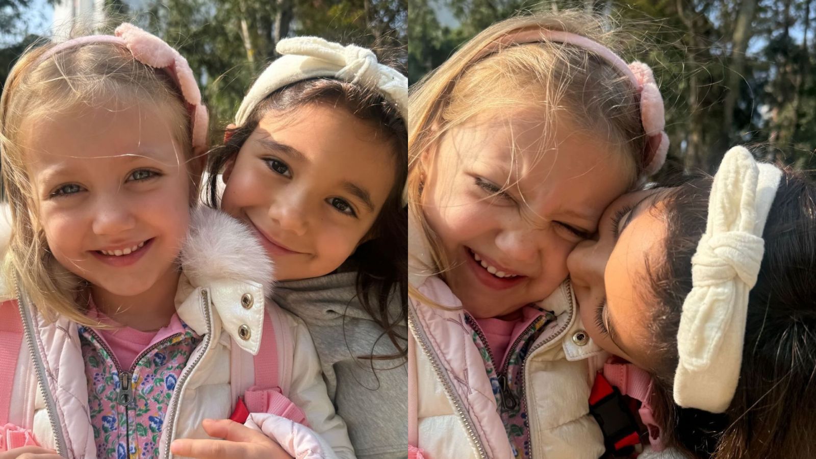 Filhas de Ticiane Pinheiro e Ana Paula Siebert se encontram e momento emociona; veja