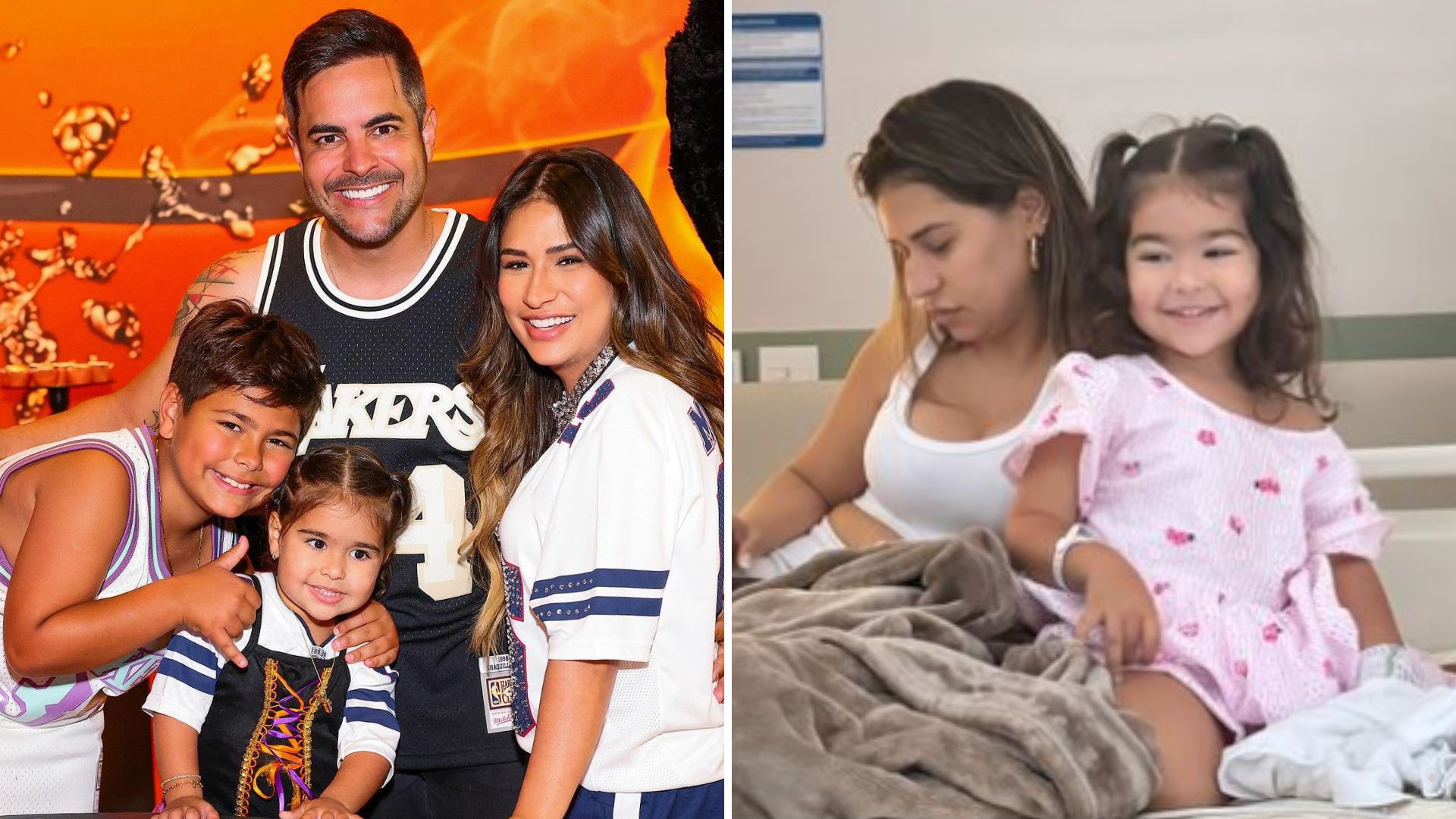 Zaya com duas doenças virais: entenda internação da filha de Simone Mendes