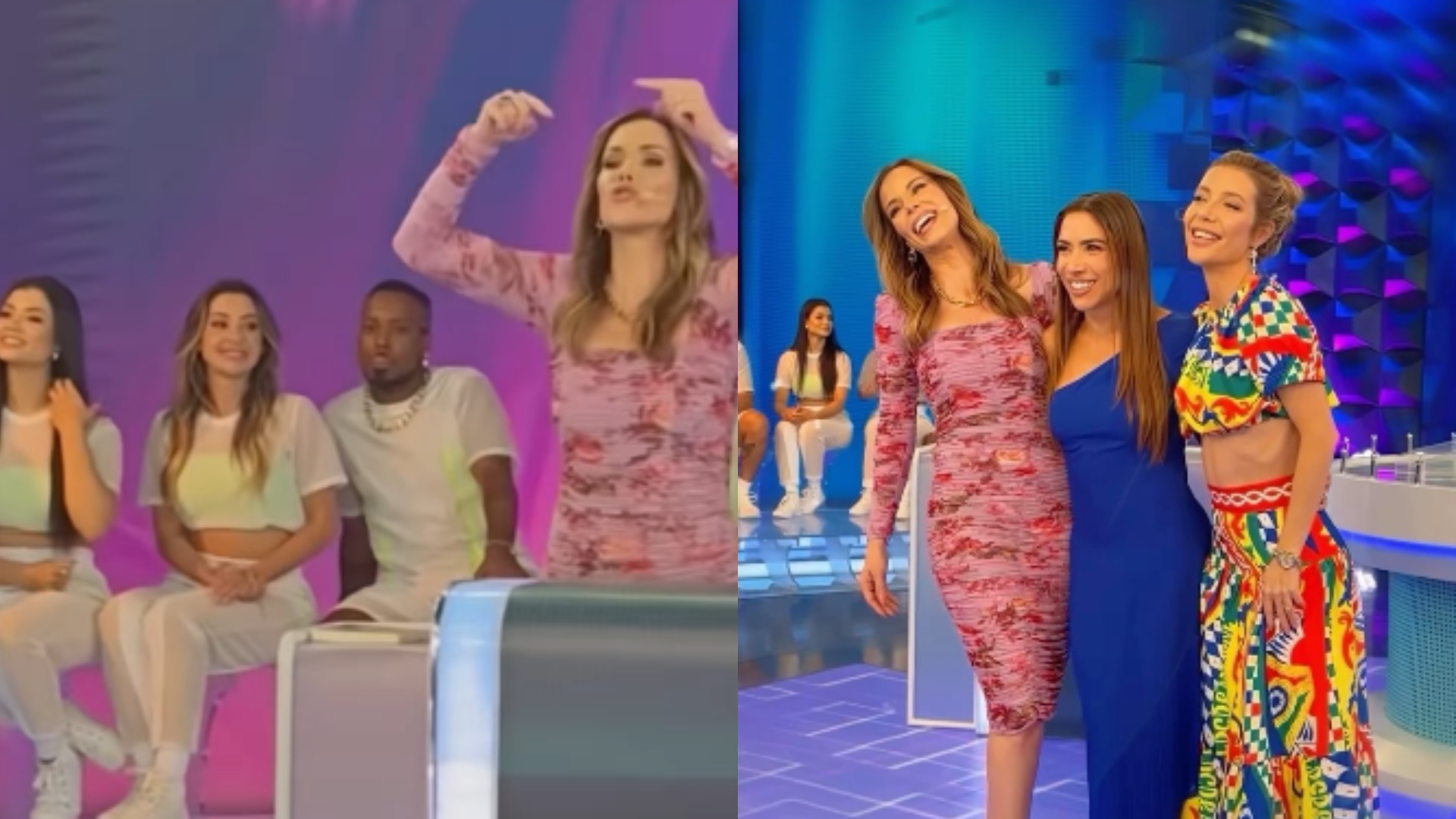 Ana Furtado comete gafe no SBT e Patrícia Abravanel diz: ‘Seu marido vai ficar bravo’