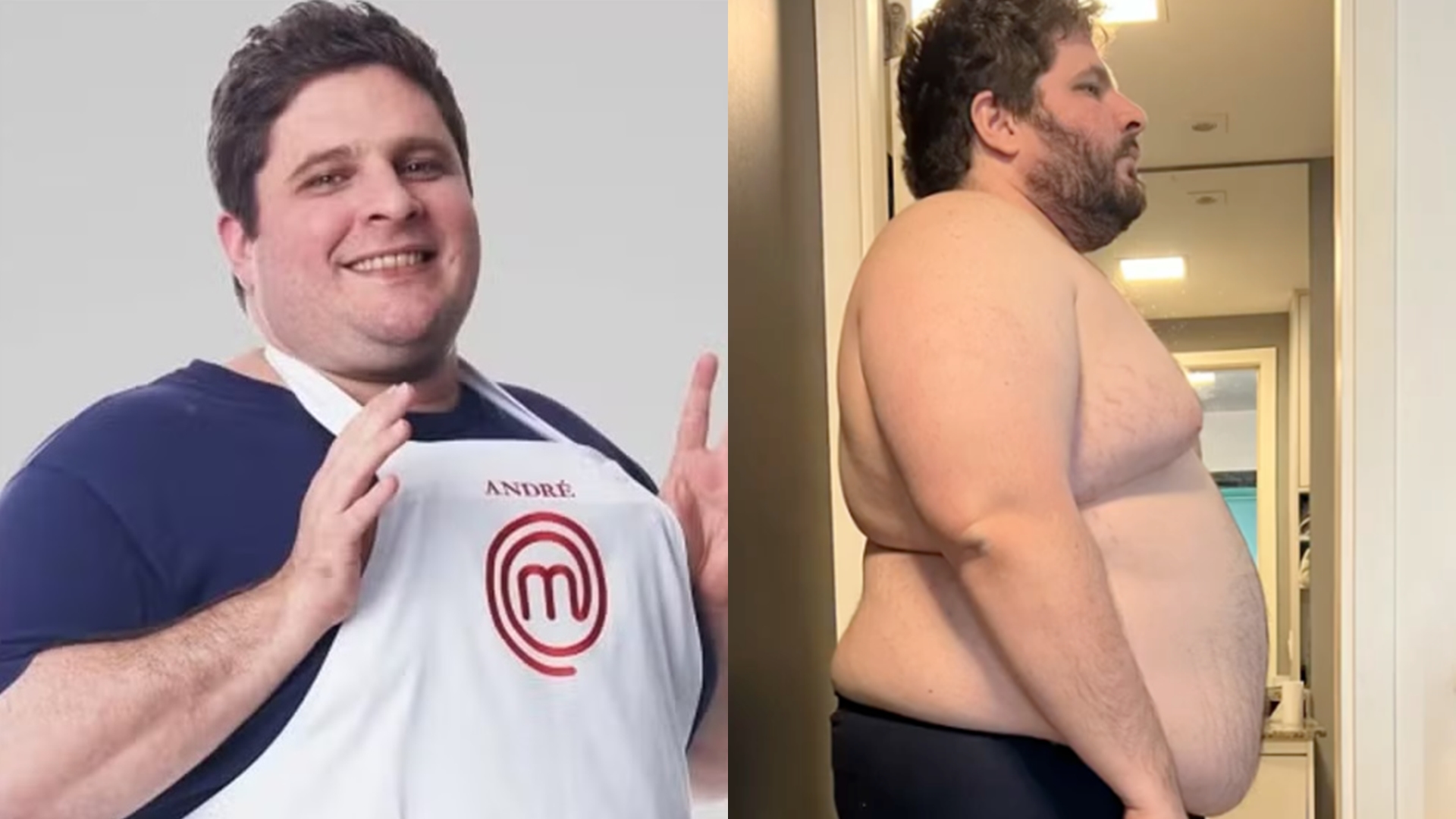 Participante do MasterChef que perdeu mais de 80 kg volta a engordar e desabafa: ‘Cortar o mal’
