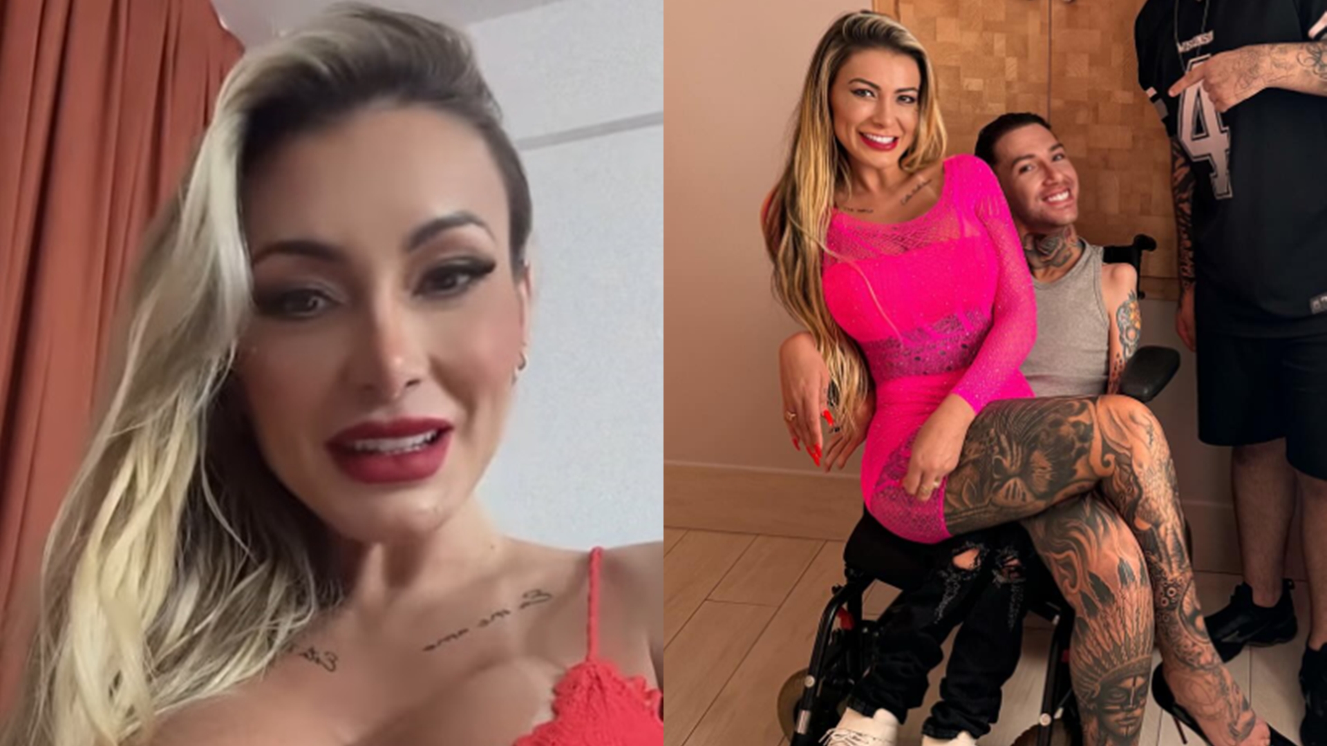 Andressa Urach revela lucro imenso após divulgar vídeo hot com cadeirante: ‘A mamãe é inclusiva’