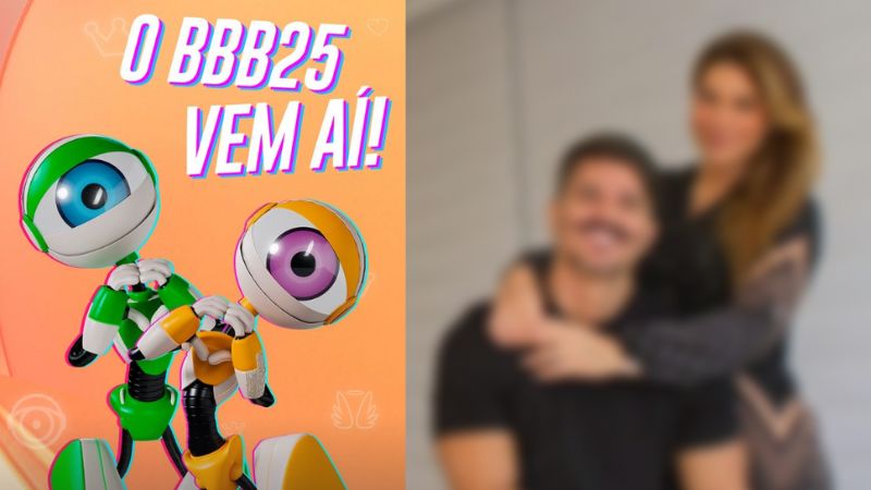 Atriz famosa e marido são cotados para o BBB 25; saiba quem