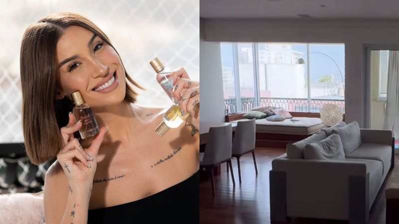 Bianca Andrade se muda e mostra detalhes de novo apartamento: ‘Não estava funcionando’