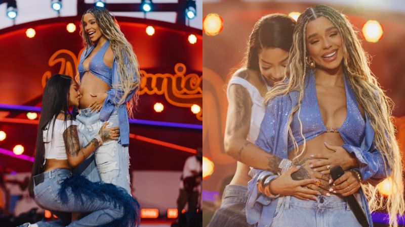 Brunna Gonçalves posta registro do bebê com Ludmilla: ‘Primeira foto’