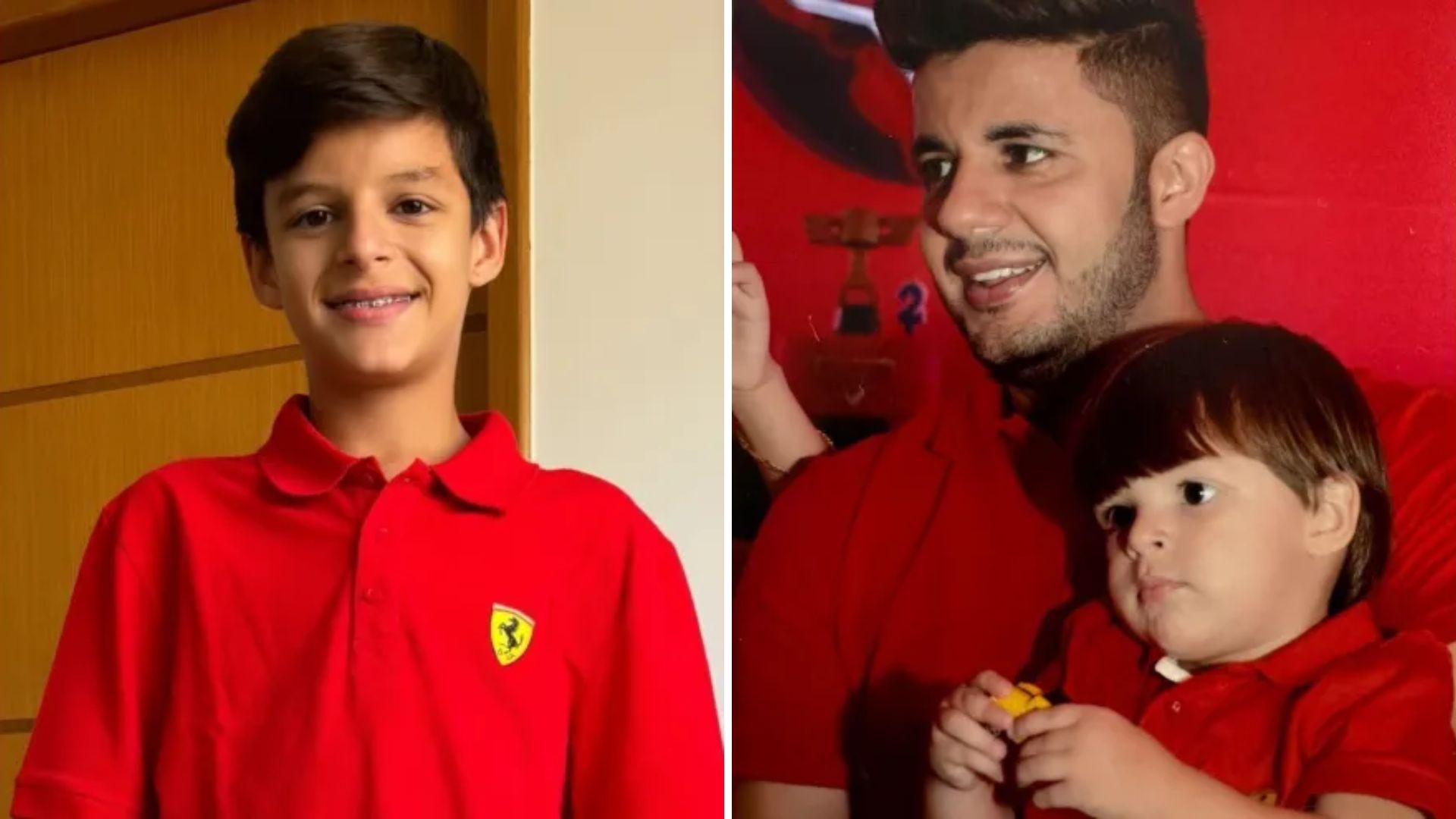 Caixa misteriosa com itens de Cristiano Araújo é aberta por filho após 9 anos