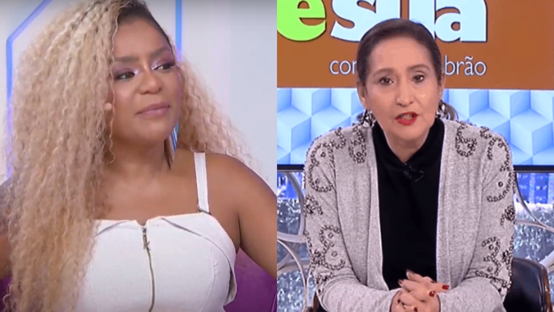 Cariúcha manda recado ao vivo para Sonia Abrão após climão no Teleton: ‘Atropelei ela’