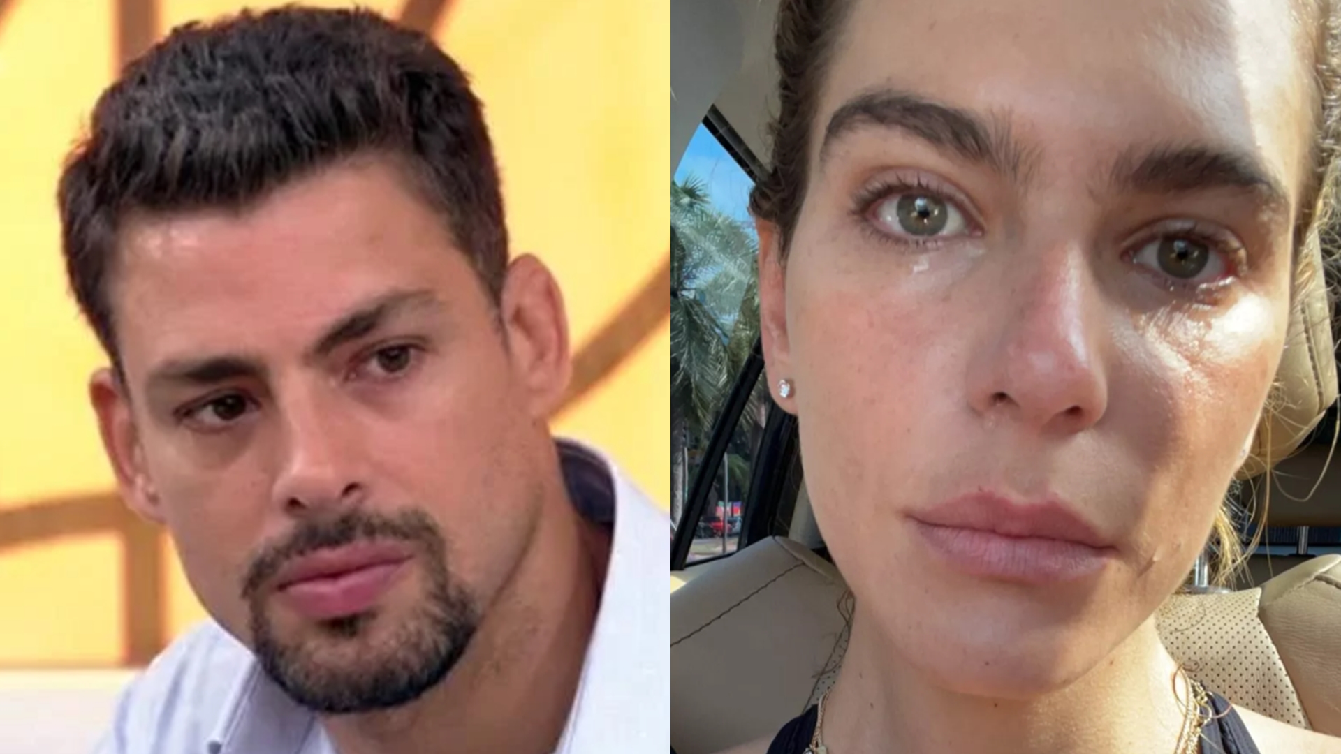 Cauã Reymond fica em choque com pergunta sobre Mariana Goldfarb: ‘Foi abusivo?’