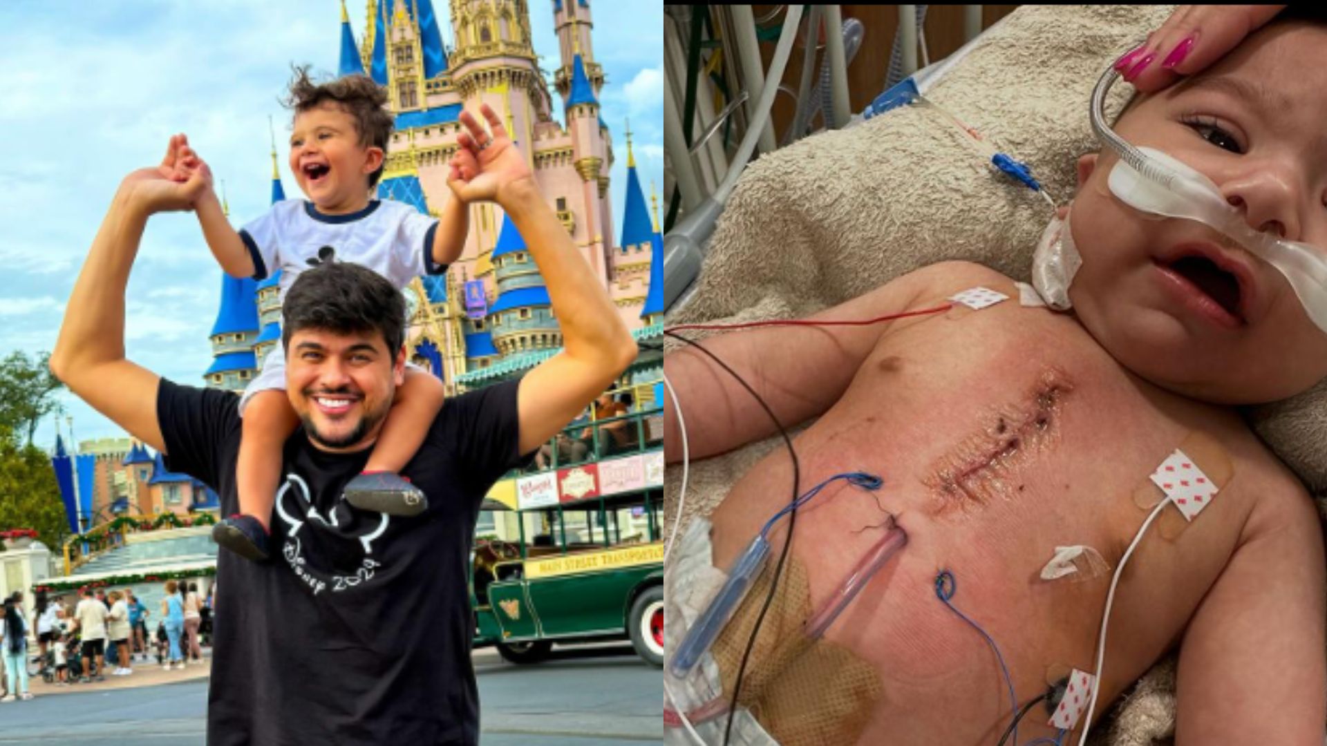 Cristiano, da dupla com Zé Neto, celebra recuperação do filho após cirurgia no coração