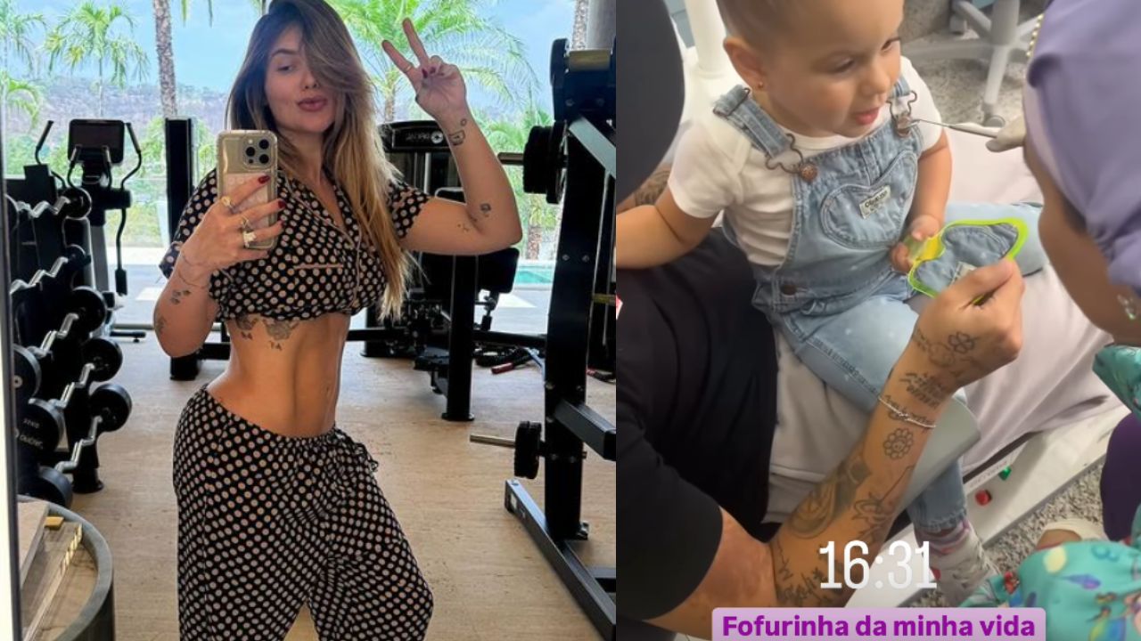 Virginia Fonseca mostra bastidores de consulta com filha: ‘Fofurinha’