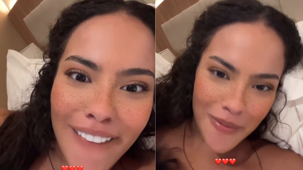 Bella Campos celebra trabalho em ‘Vale tudo’ da Globo: ‘Lindo’