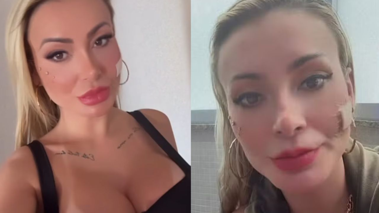 Andressa Urach perde a paciência e discute com passageiro em avião: ‘Fez de louca’