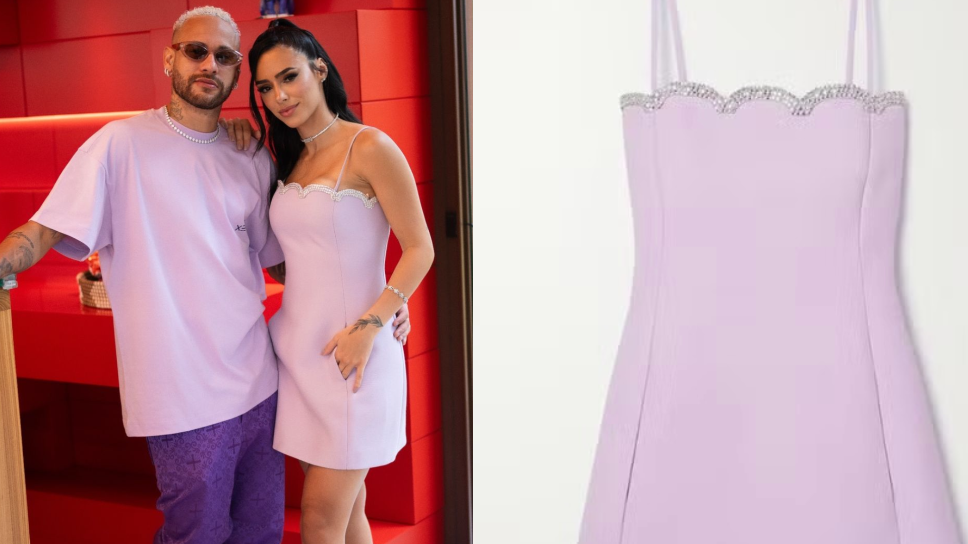 Bruna Biancardi apostou em vestido caríssimo para a festa luxuosa de Mavie; veja o valor