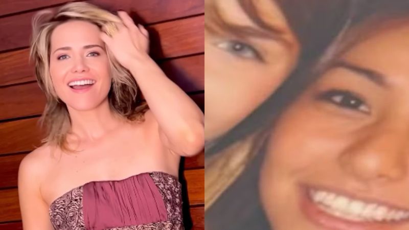 Do fundo do baú! Letícia Colin posta foto antiga com Sabrina Sato: ‘Adolescentes’