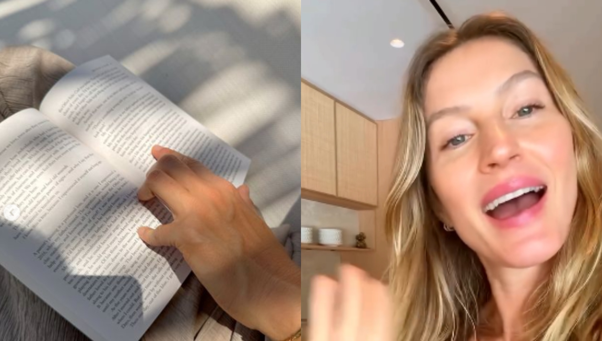 Grávida, Gisele Bundchen surge em mensagem misteriosa: ‘Não existe manual’