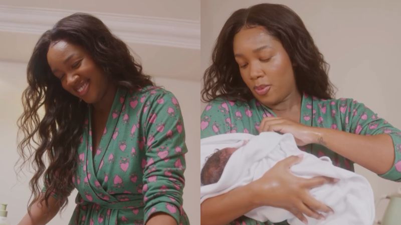 Iza compartilha registro do primeiro banho da filha: “Momento inesquecível”