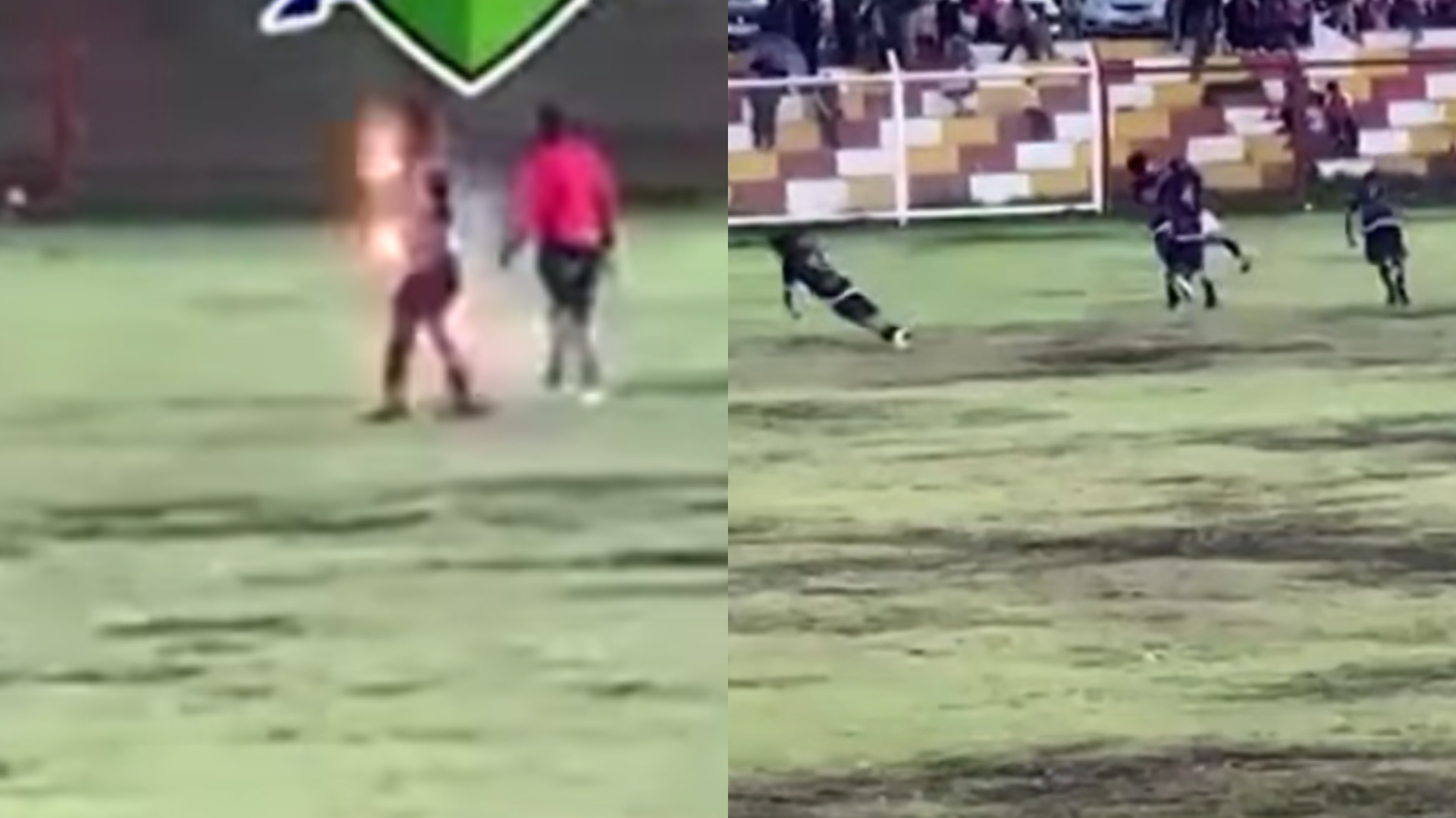 Tragédia! Jogador morre ao ser atingido por um raio durante partida; veja o vídeo