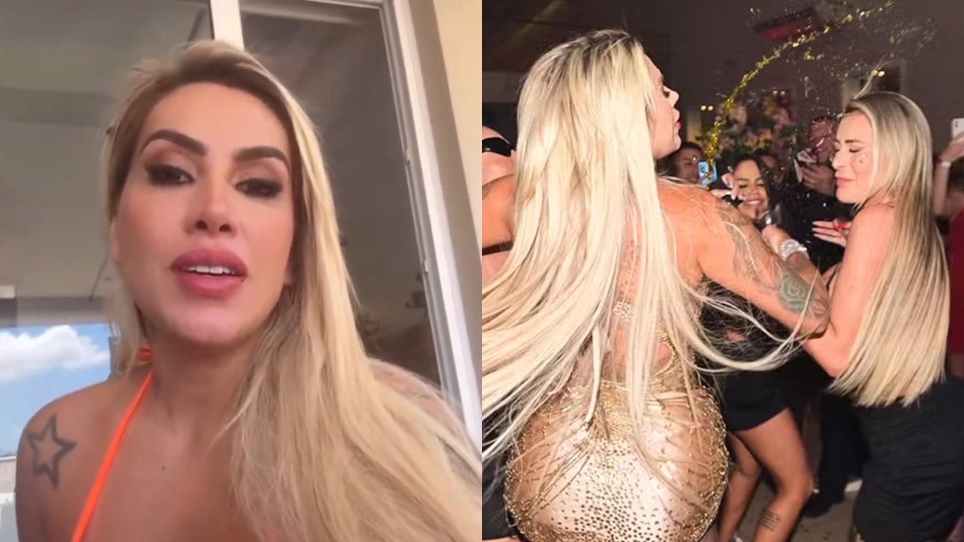 Juju Ferrari alfineta após rasgar o rosto de Andressa Urach com copo: ‘Fica de alerta’