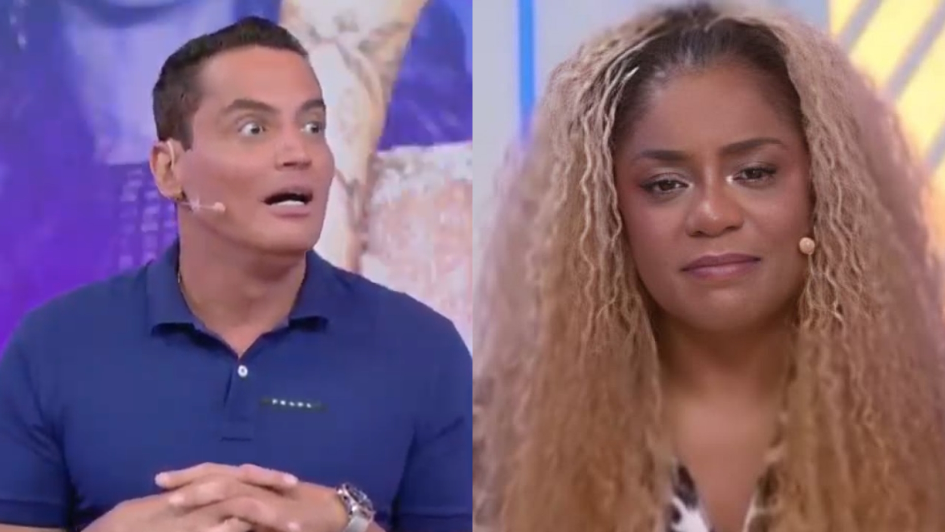 Leo Dias diz estar assustado com Cariúcha e a famosa desabafa: ‘Chorei muito’