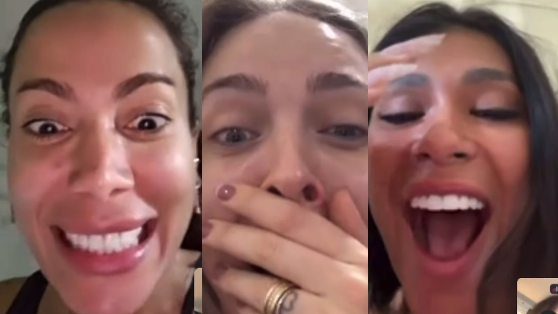 Anitta, Pocah e Bruna Griphao: Lexa compartilha notícia da gravidez com amigas