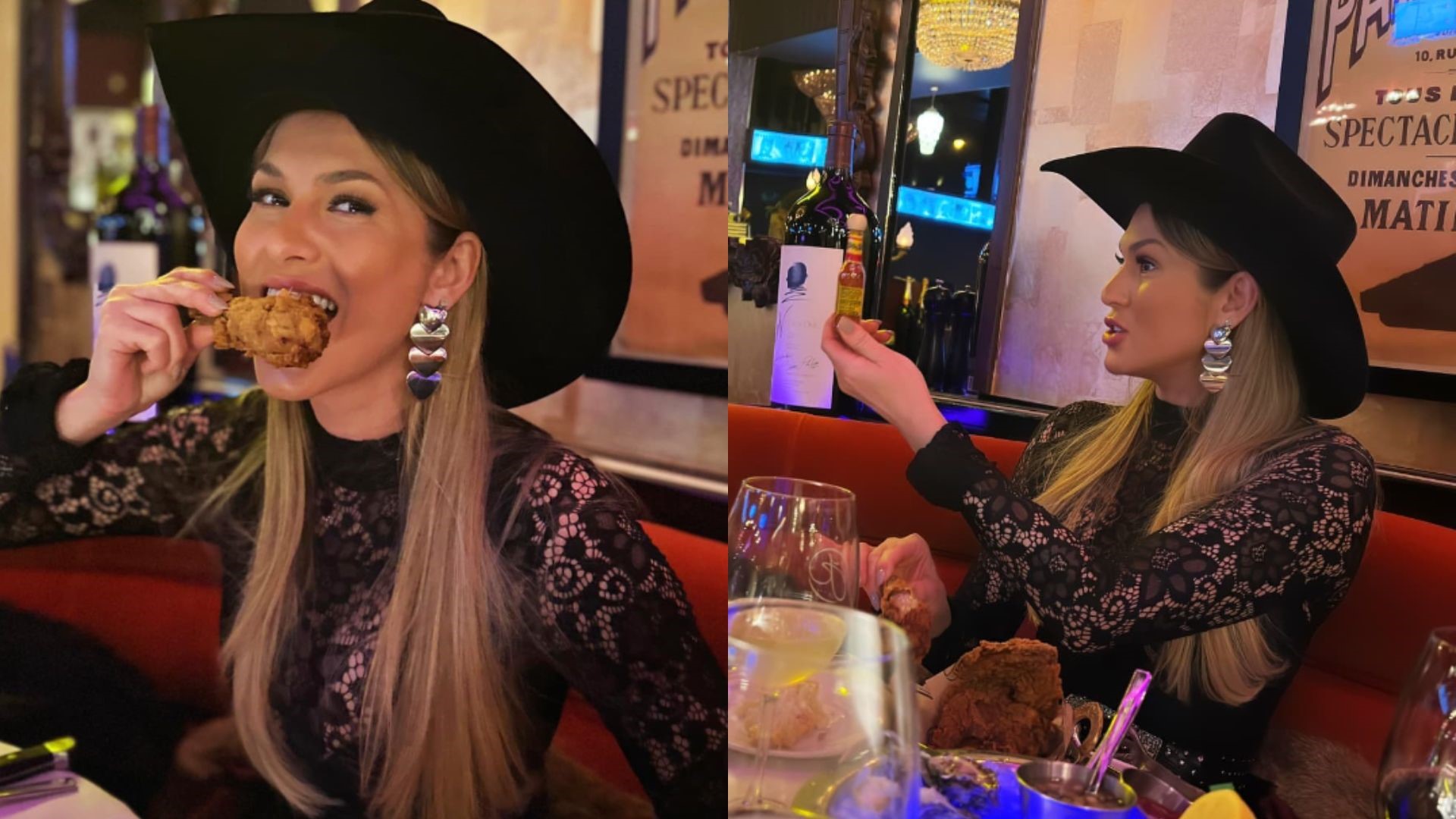 Lívia Andrade exibe jantar inusitado em viagem com namorado: ‘Muito louco’