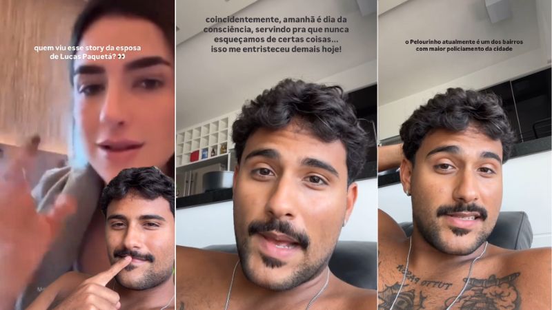 Lucas Pizane quebra o silêncio sobre fala de esposa de Lucas Paquetá: ‘Me entristeceu’
