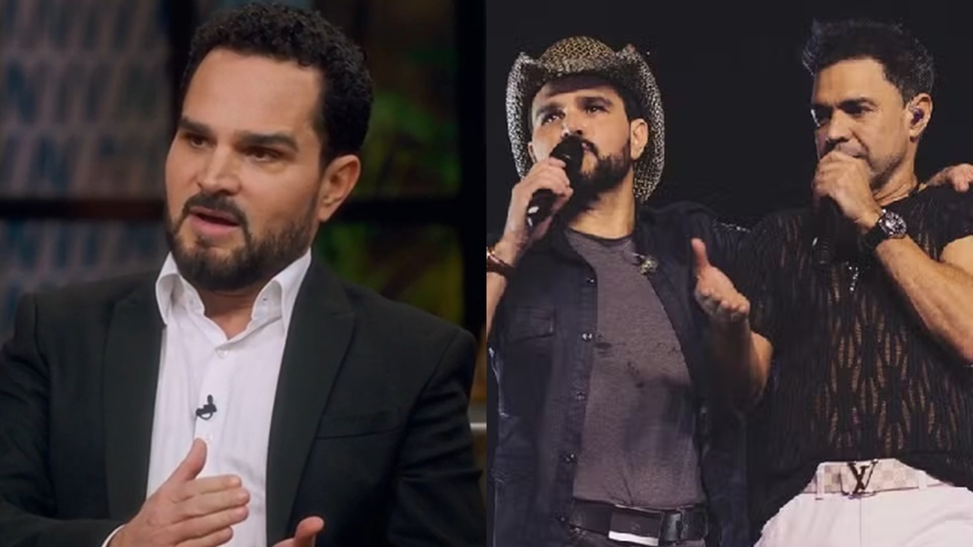 Luciano Camargo se pronuncia sobre Zezé após seguir carreira solo: ‘Parar com a dupla’
