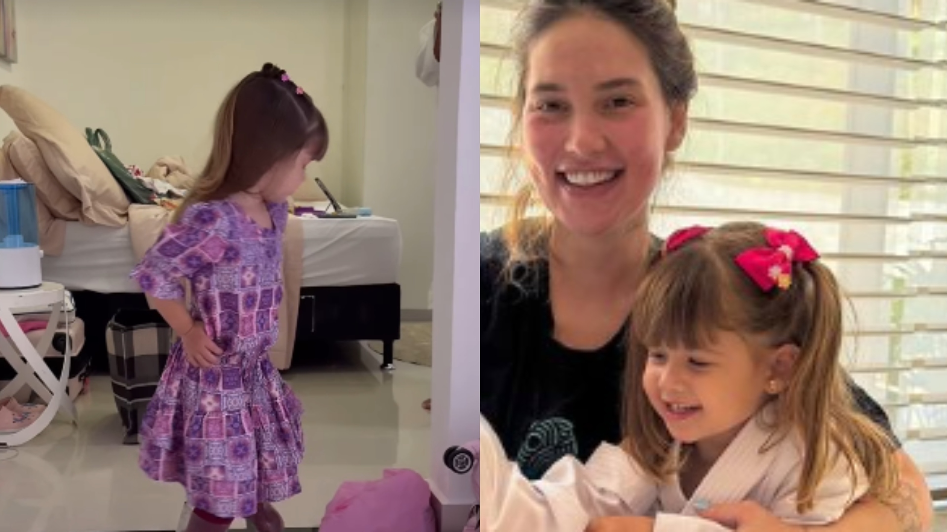 Filha de Virginia faz pedido inesperado à mãe durante brincadeira: ‘Qual a música?’
