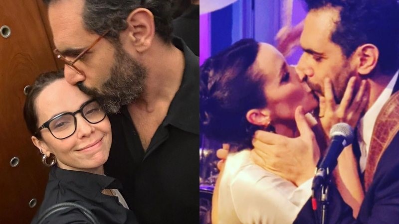 Casada, Débora Falabella revela que morou em casas separadas do marido