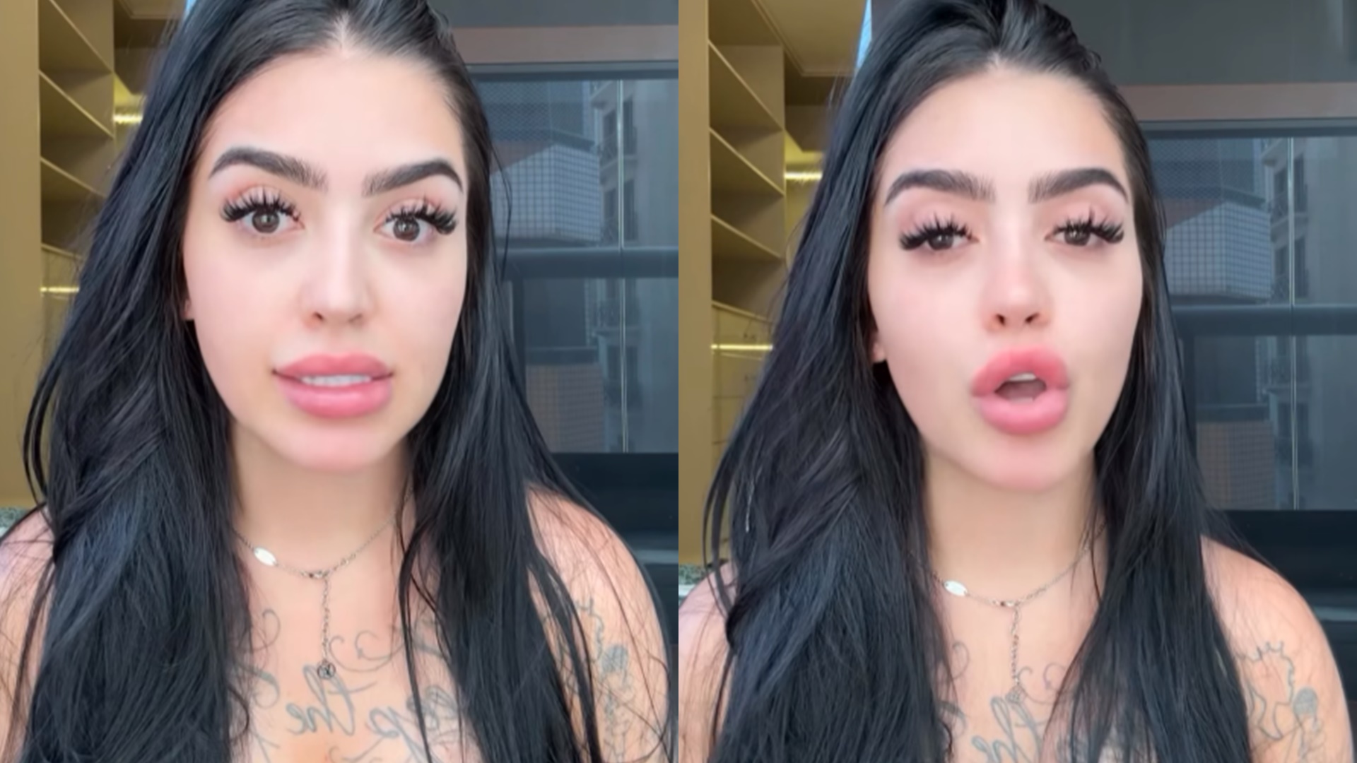 Mirella se revolta após ter parte íntima escurecida por mulher em fotos: ‘Recalcada’