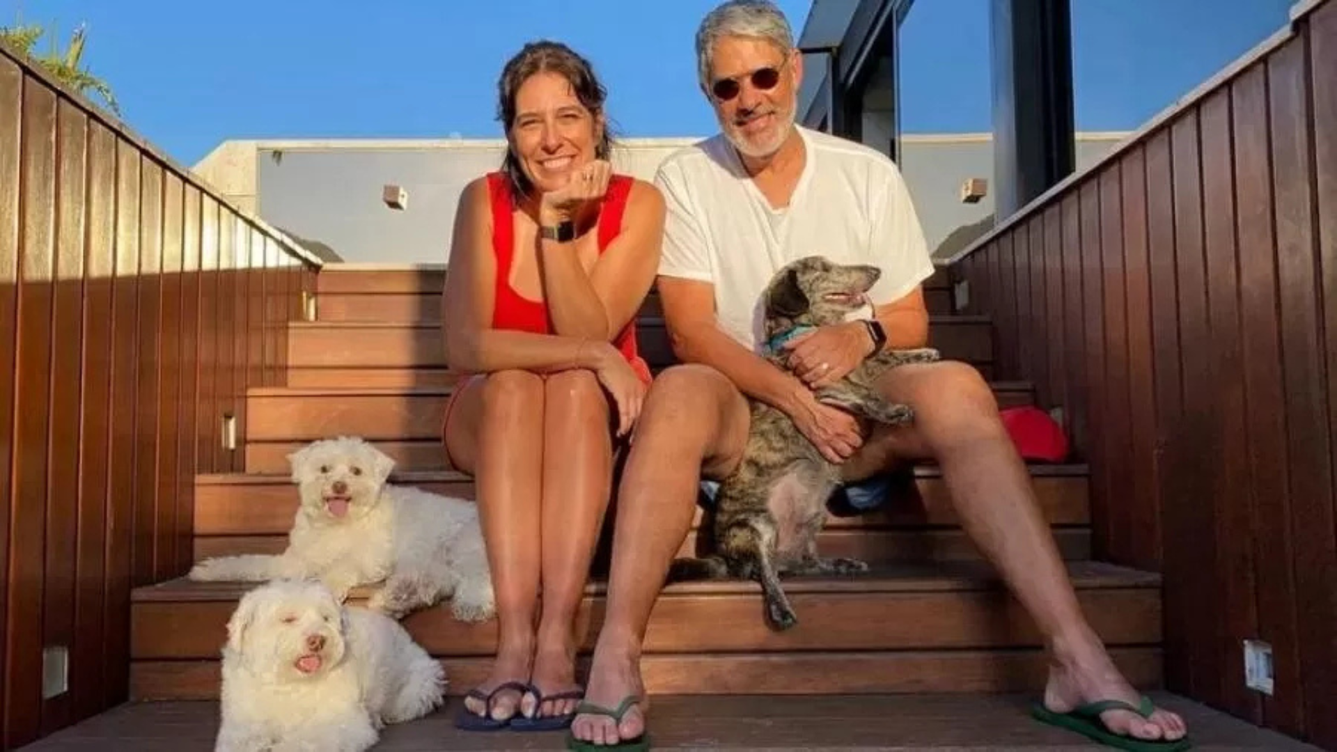 William Bonner faz rara declaração de amor em público para esposa, Natasha Dantas: ‘Relíquia’