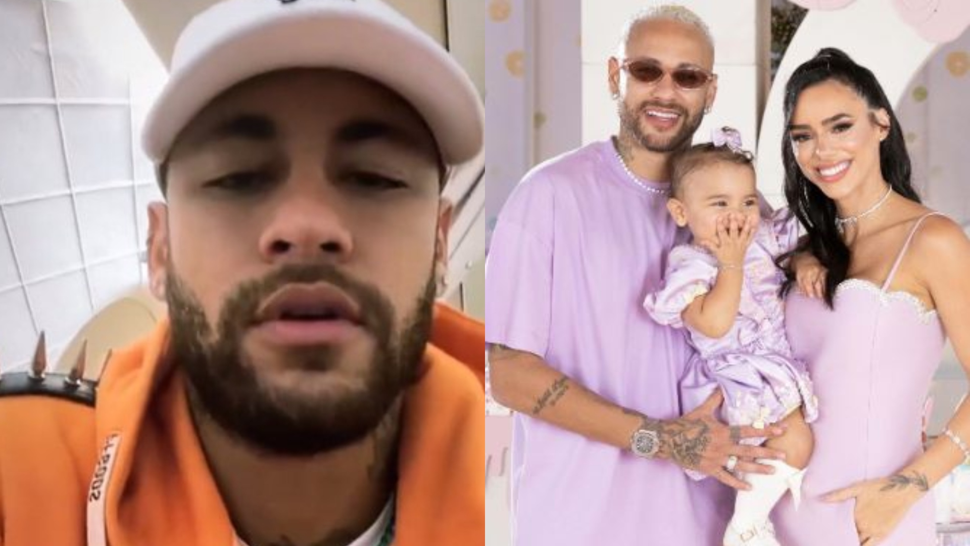 Neymar solta o verbo após suposta ausência da irmã na festa de Mavie: ‘Falam merd*’