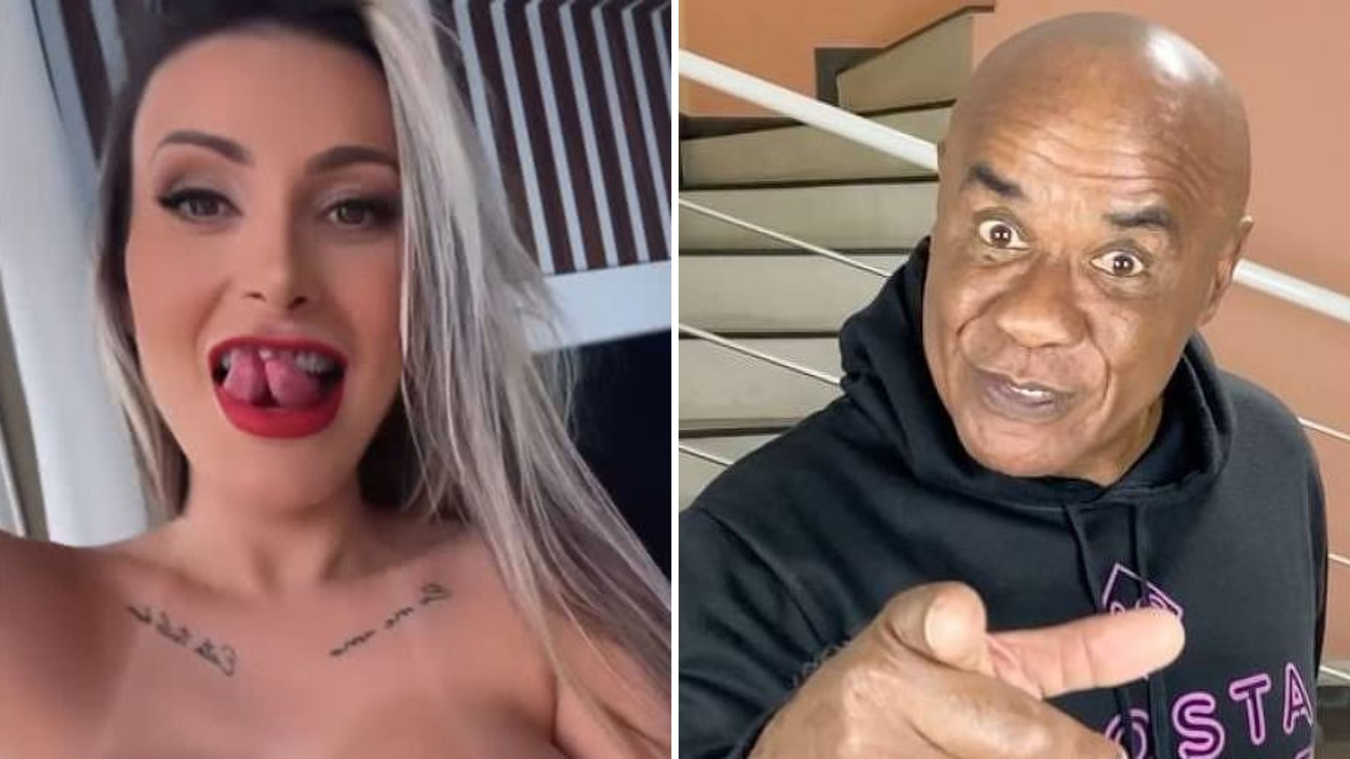 Quem ganha mais: Andressa Urach ou Kid Bengala? Valores reais vêm à tona