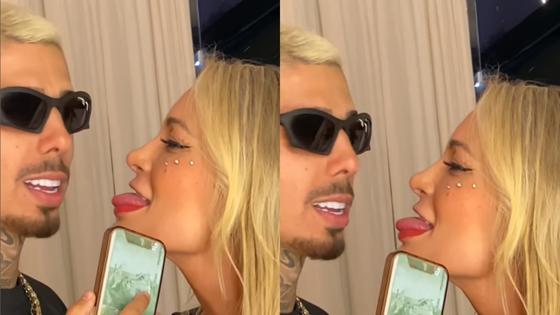 Andressa Urach aceita proposta ousada durante entrevista: ‘Minha namorada não é ciumenta’