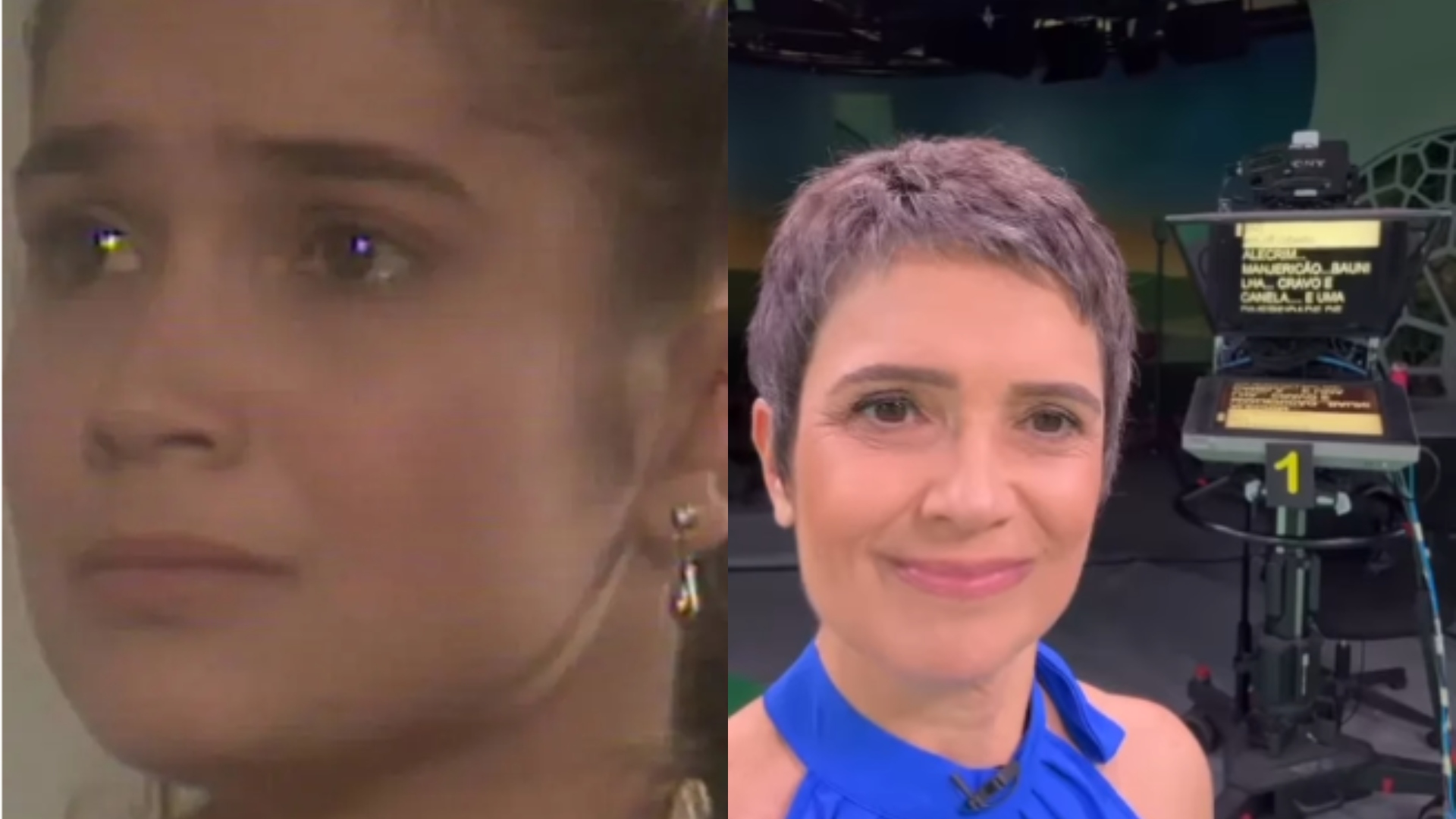 Com o passado de atriz, Sandra Annenberg revela os bastidores da Globo: ‘Foi real’