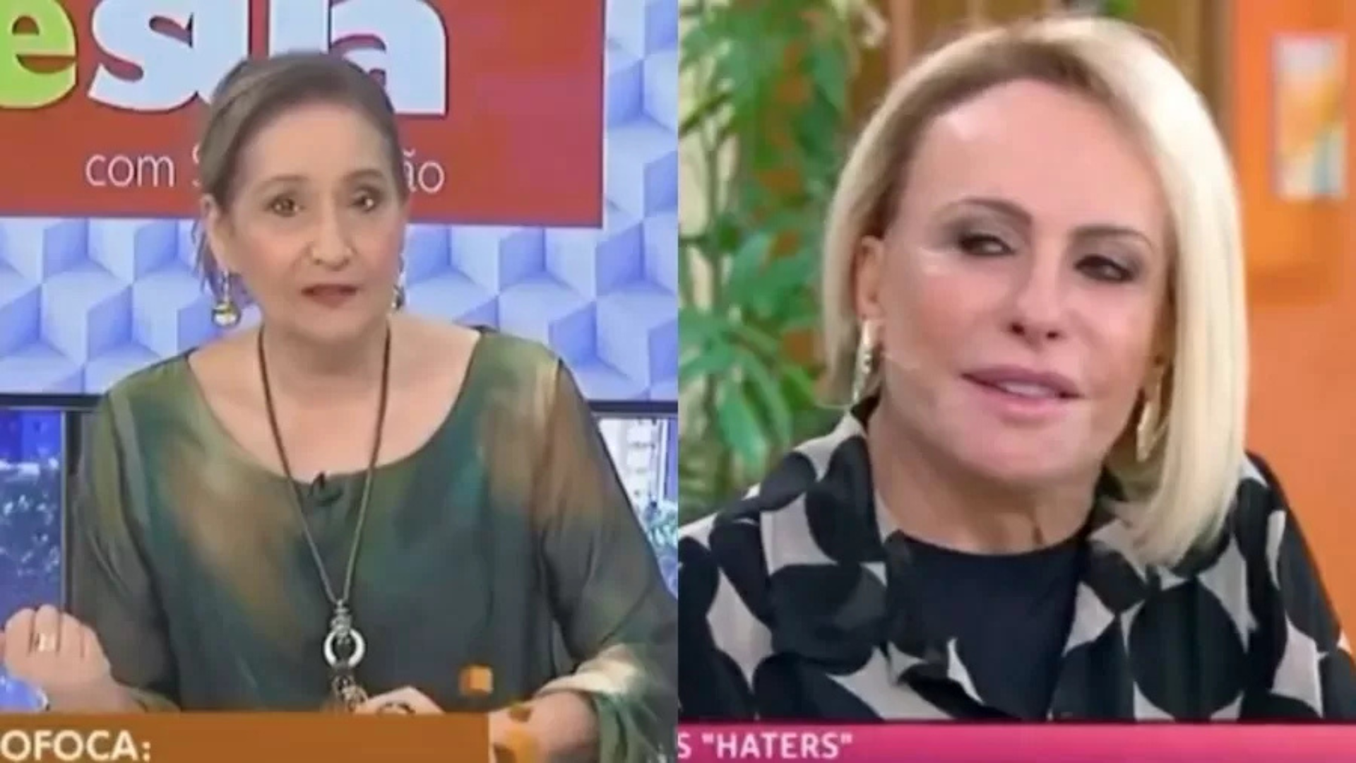Sonia Abrão se irrita e rebate Ana Maria Braga: ‘Fica quieta’