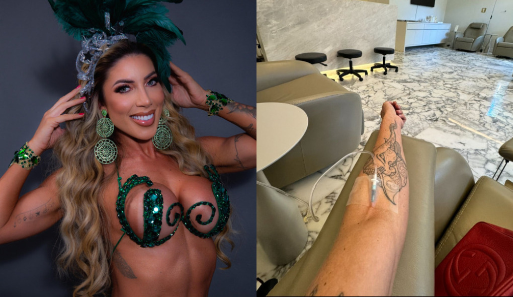 Saiba quanto Tati Minerato gasta com o ‘soro da beleza’ em sua preparação para o Carnaval 2025