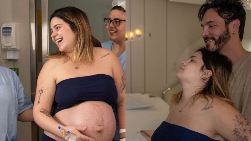 Viih Tube abre o coração após nascimento de Ravi e revela com quem o bebê se parece