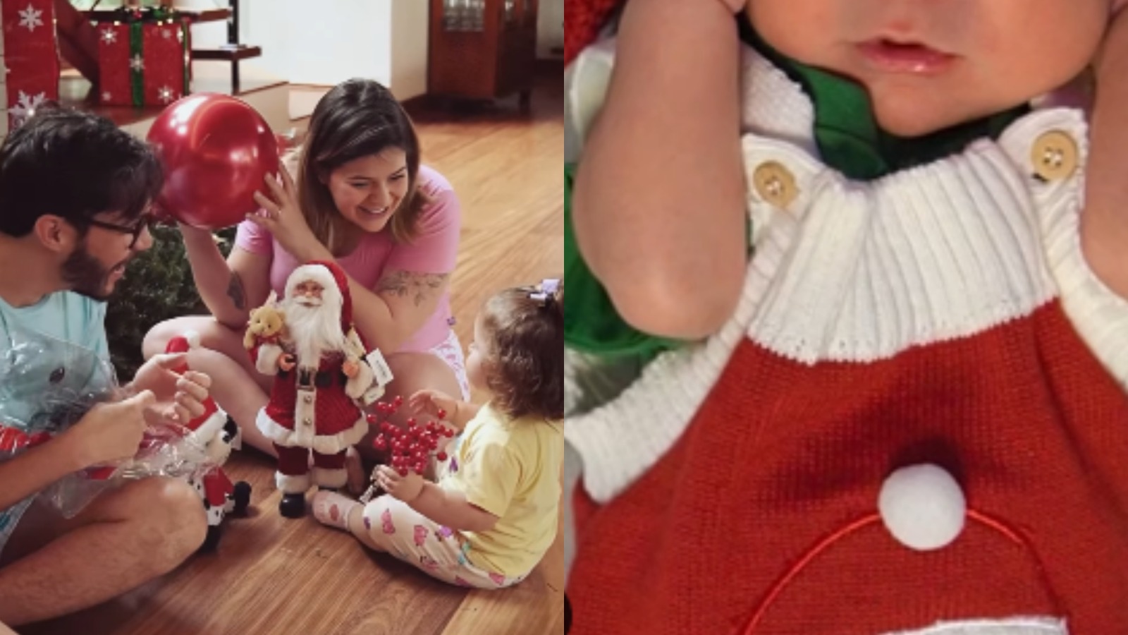 Ravi, filho de Viih Tube, posa em primeiro ensaio fotográfico fofíssimo de Natal; veja