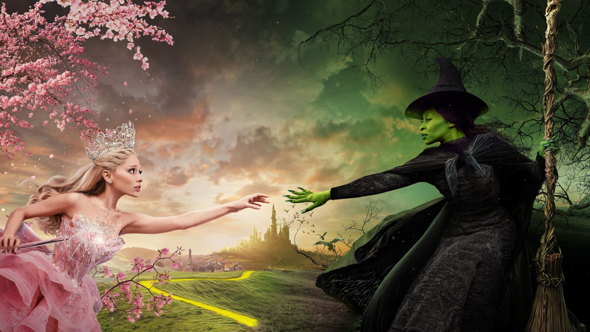 Wicked, musical com Cynthia Erivo e Ariana Grande, estreia nos cinemas