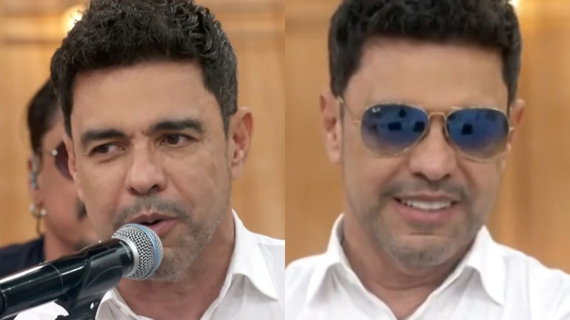 Zezé di Camargo reclama de acordar cedo para ir a programa na Globo: ‘Coisa ruim’