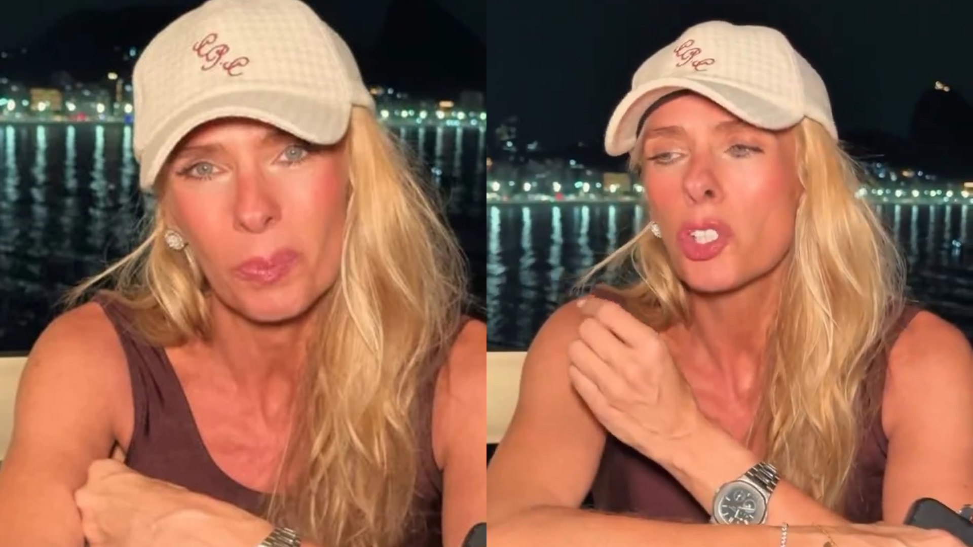Adriane Galisteu chora ao falar sobre polêmica com série sobre Senna: ‘O que eu vivi’