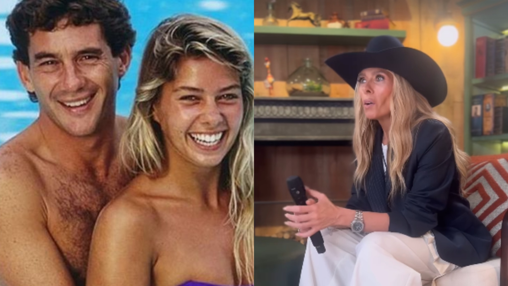 Casamento e vida no exterior: Adriane Galisteu e Senna tinham planos para vida a dois