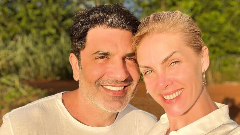 Ana Hickmann celebra um ano do primeiro beijo com Edu Guedes e se declara: ‘Te amo’