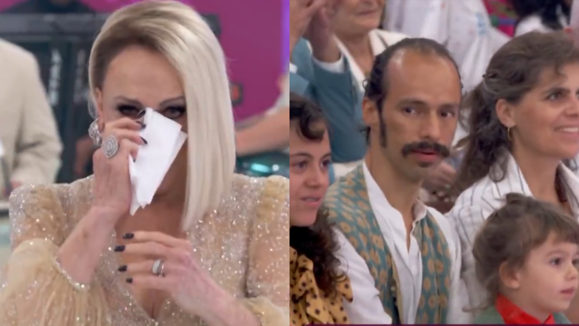 25 anos de ‘Mais Você’: Ao lado dos netos, Ana Maria Braga vai aos prantos ao vivo