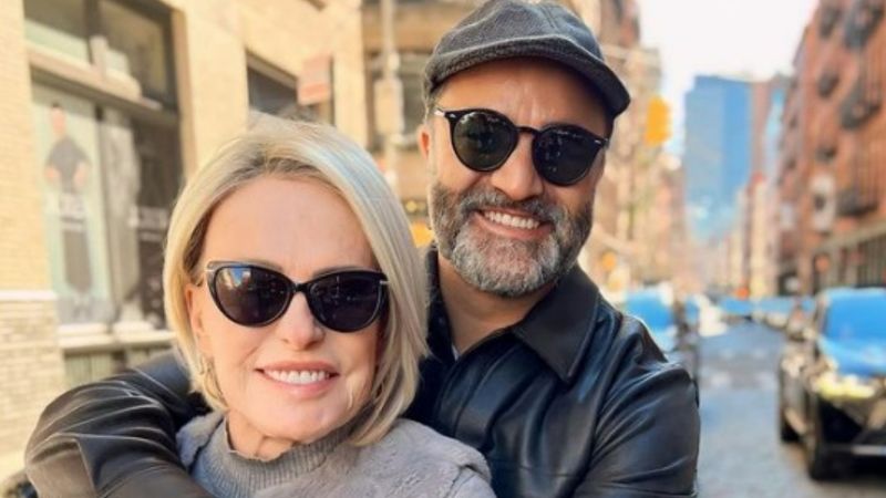 Ana Maria Braga revela onde conheceu o namorado: ‘Ele me olhou, pronto, acabou’
