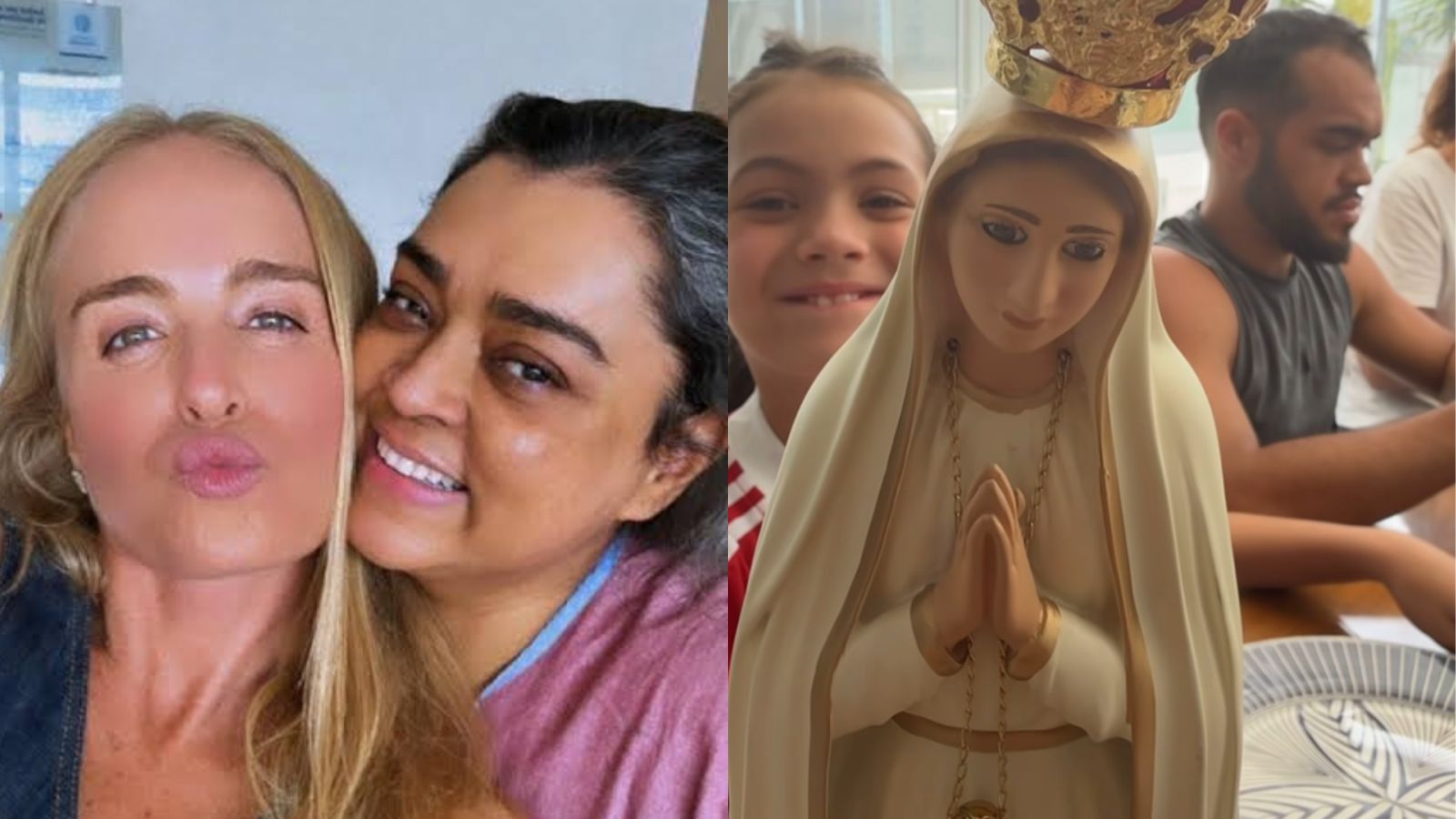 Angélica presenteia Preta Gil um dia antes de cirurgia: ‘Se vocês vissem’